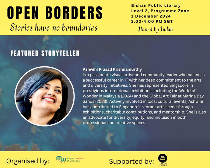 My Transformation Journey - Open Borders, Stories have no boundaries.